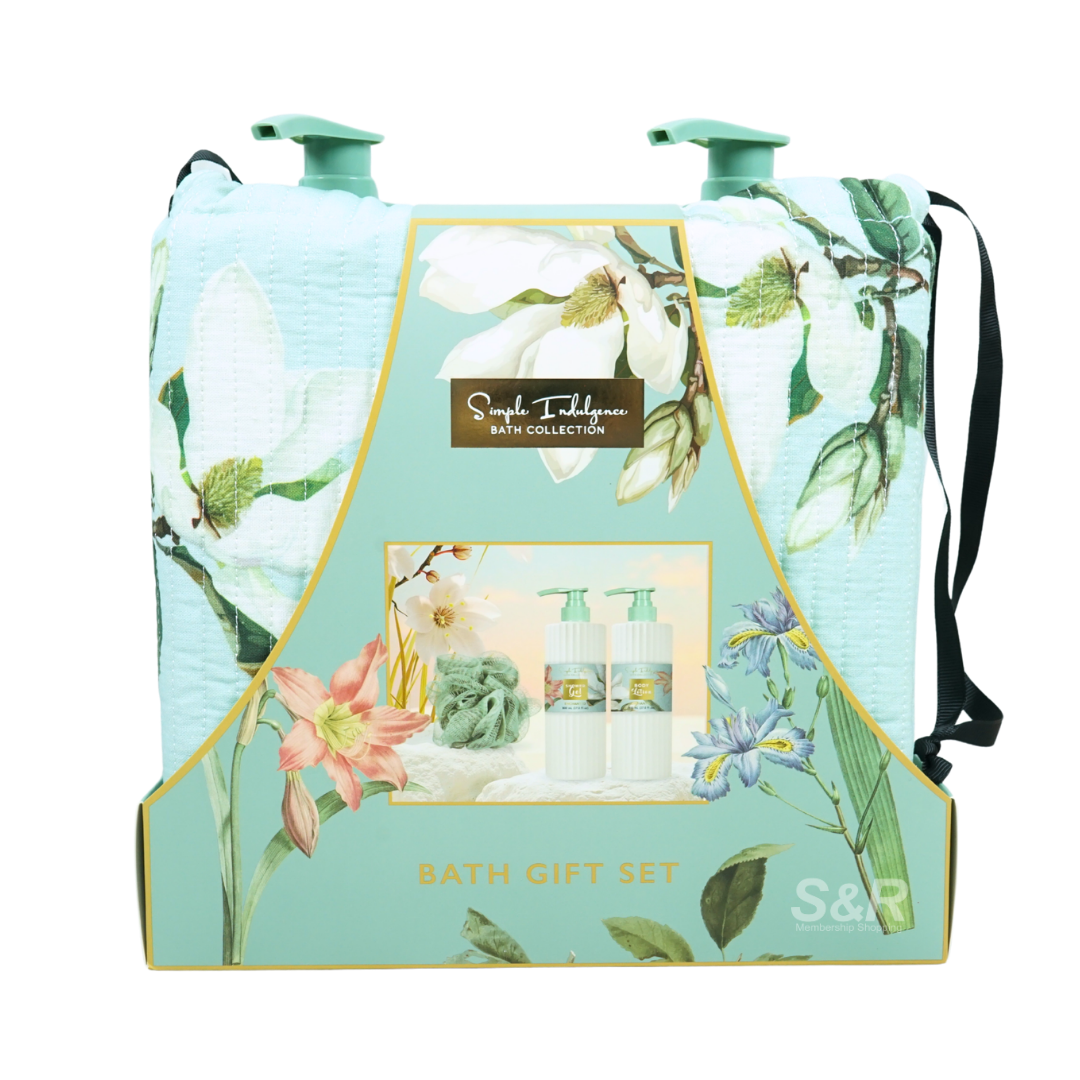Simple Indulgence Bath Collection Drawstring Pouch